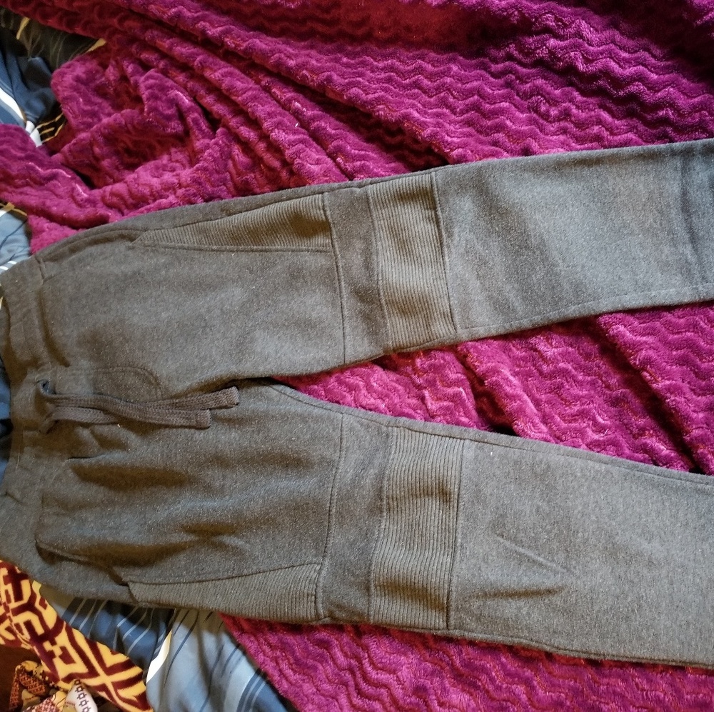 Gray sweats